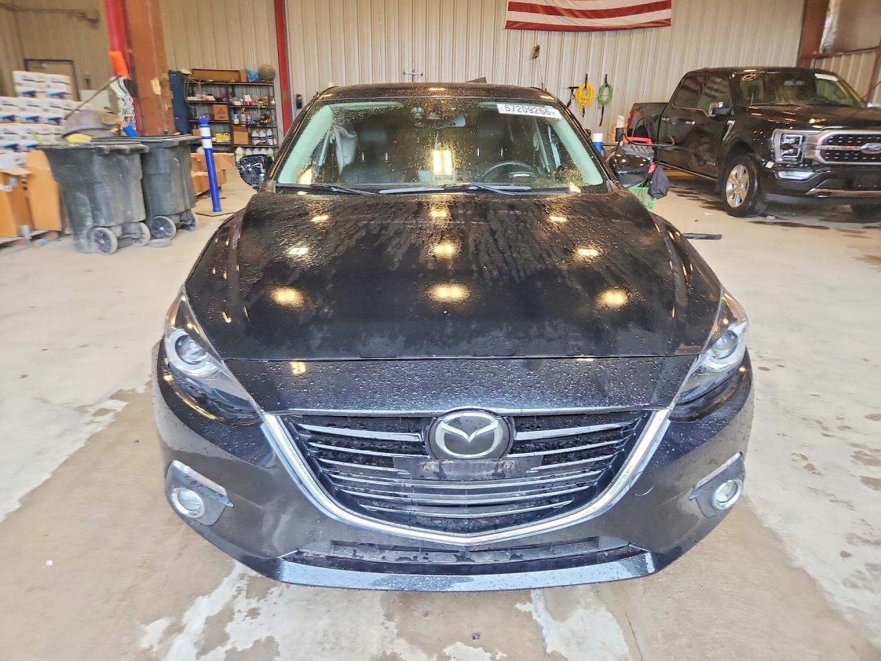 2014 Mazda 3 Grand Touring Black vin: JM1BM1W30E1126350