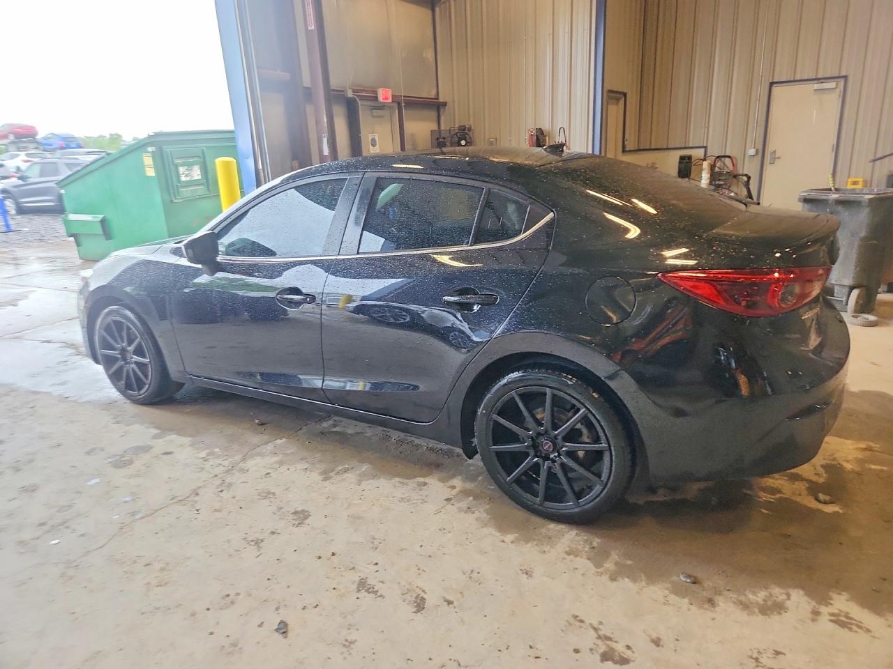 2014 Mazda 3 Grand Touring Black vin: JM1BM1W30E1126350