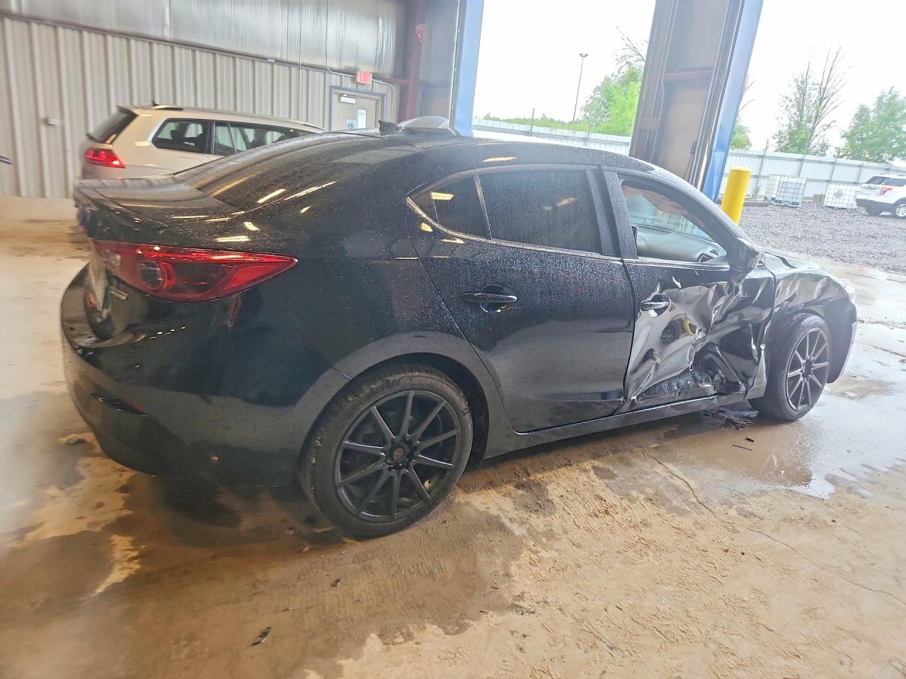 2014 Mazda 3 Grand Touring Black vin: JM1BM1W30E1126350