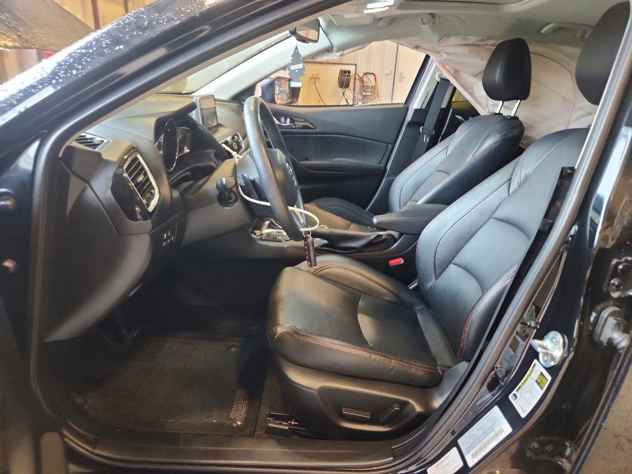 2014 Mazda 3 Grand Touring Black vin: JM1BM1W30E1126350