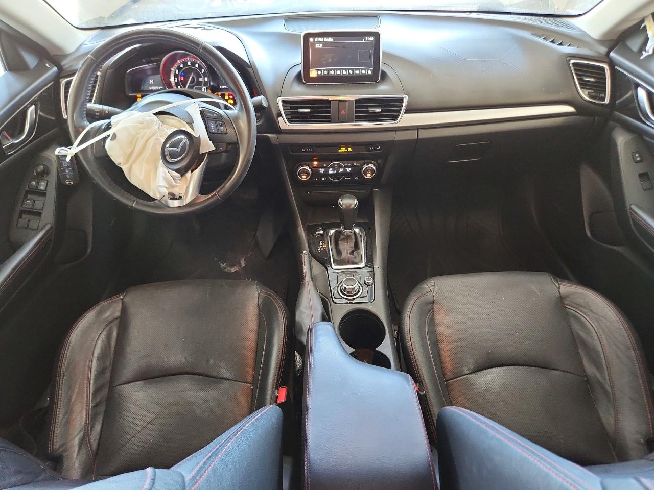2014 Mazda 3 Grand Touring Silver vin: JM1BM1W30E1160109
