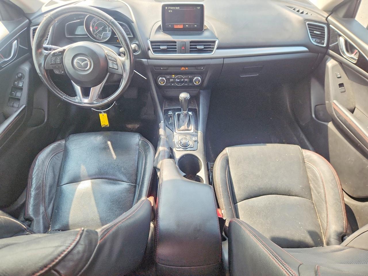 2014 Mazda 3 Grand Touring Blue vin: JM1BM1W31E1127345