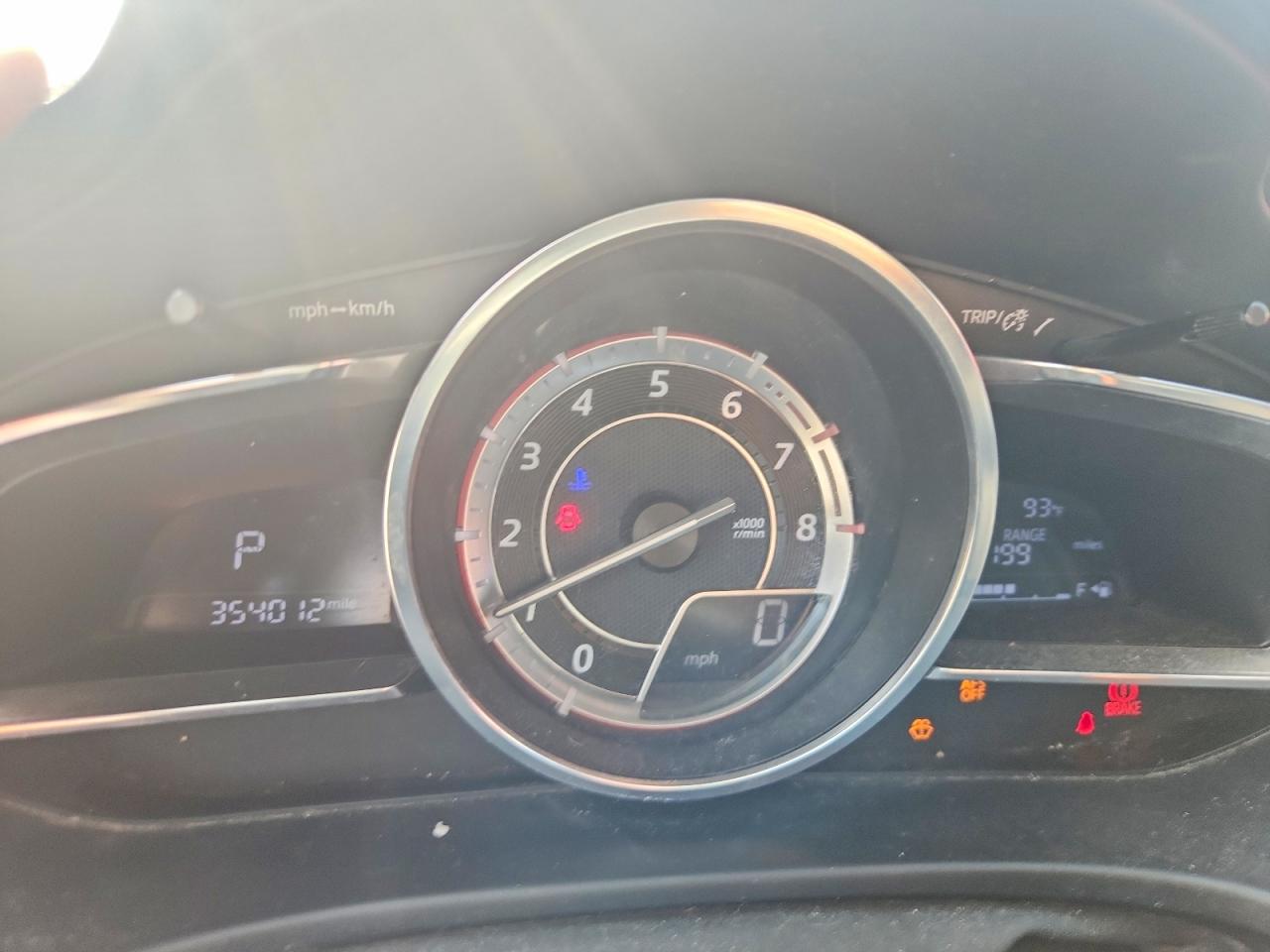 2014 Mazda 3 Grand Touring Blue vin: JM1BM1W31E1127345
