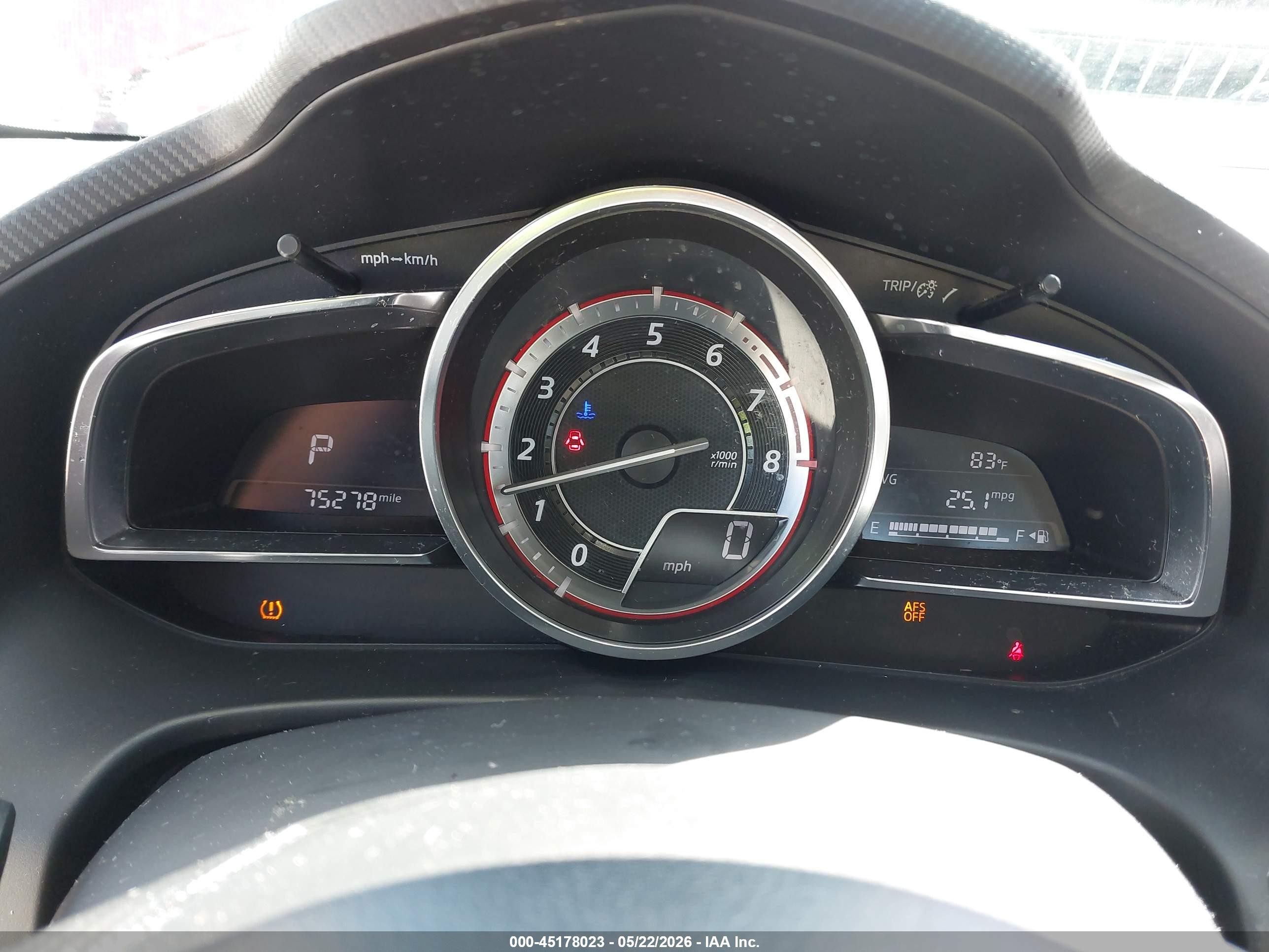 2014 Mazda Mazda3 S Grand Touring Red vin: JM1BM1W31E1170549