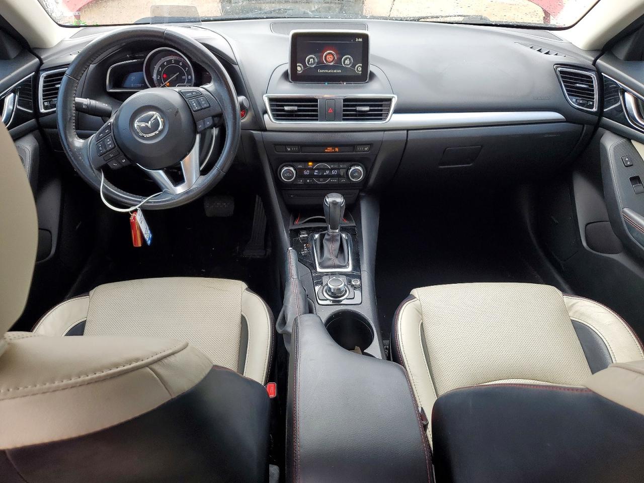 2014 Mazda 3 Grand Touring Red vin: JM1BM1W31E1209382