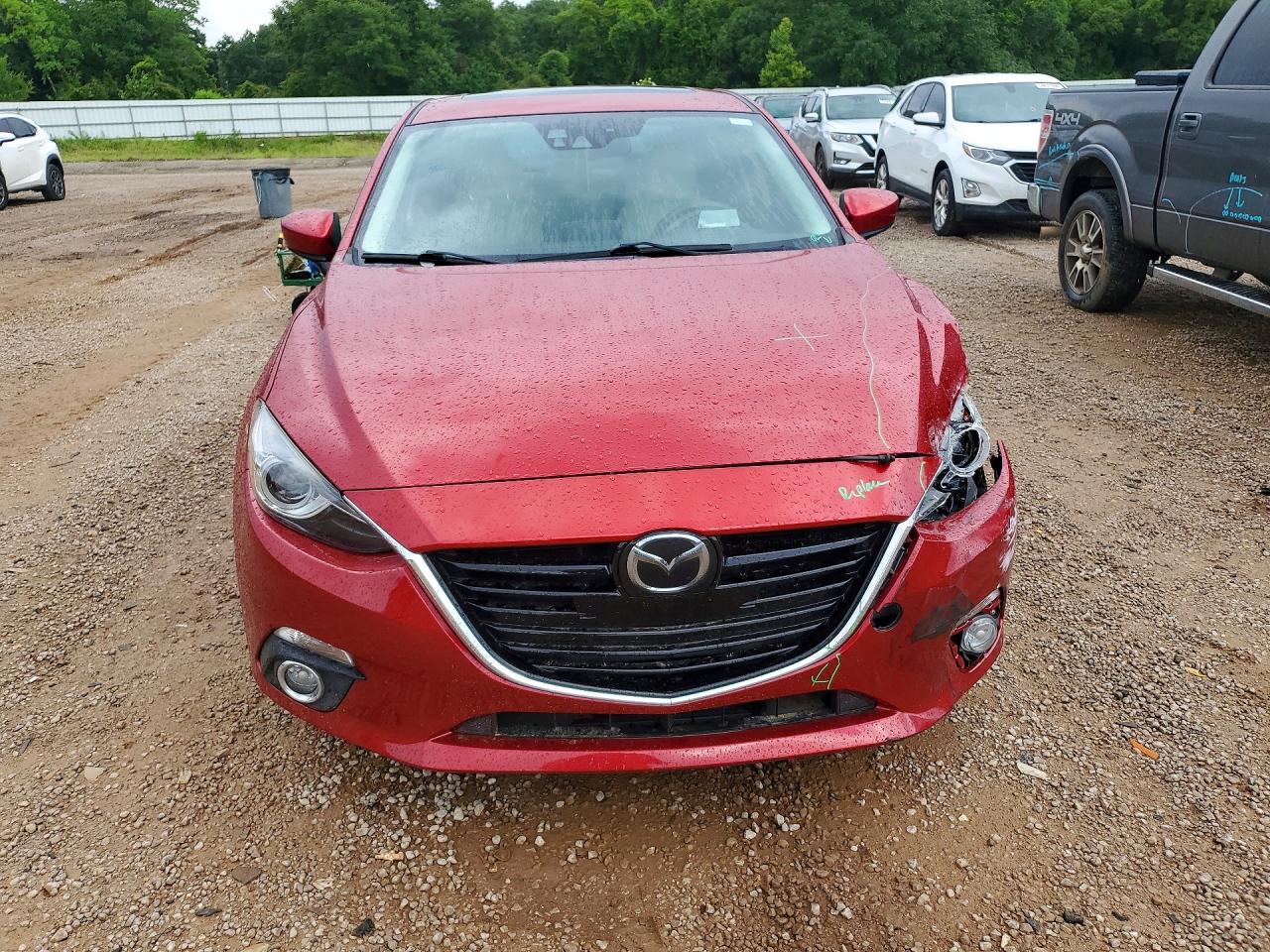 2014 Mazda 3 Grand Touring Red vin: JM1BM1W31E1209382