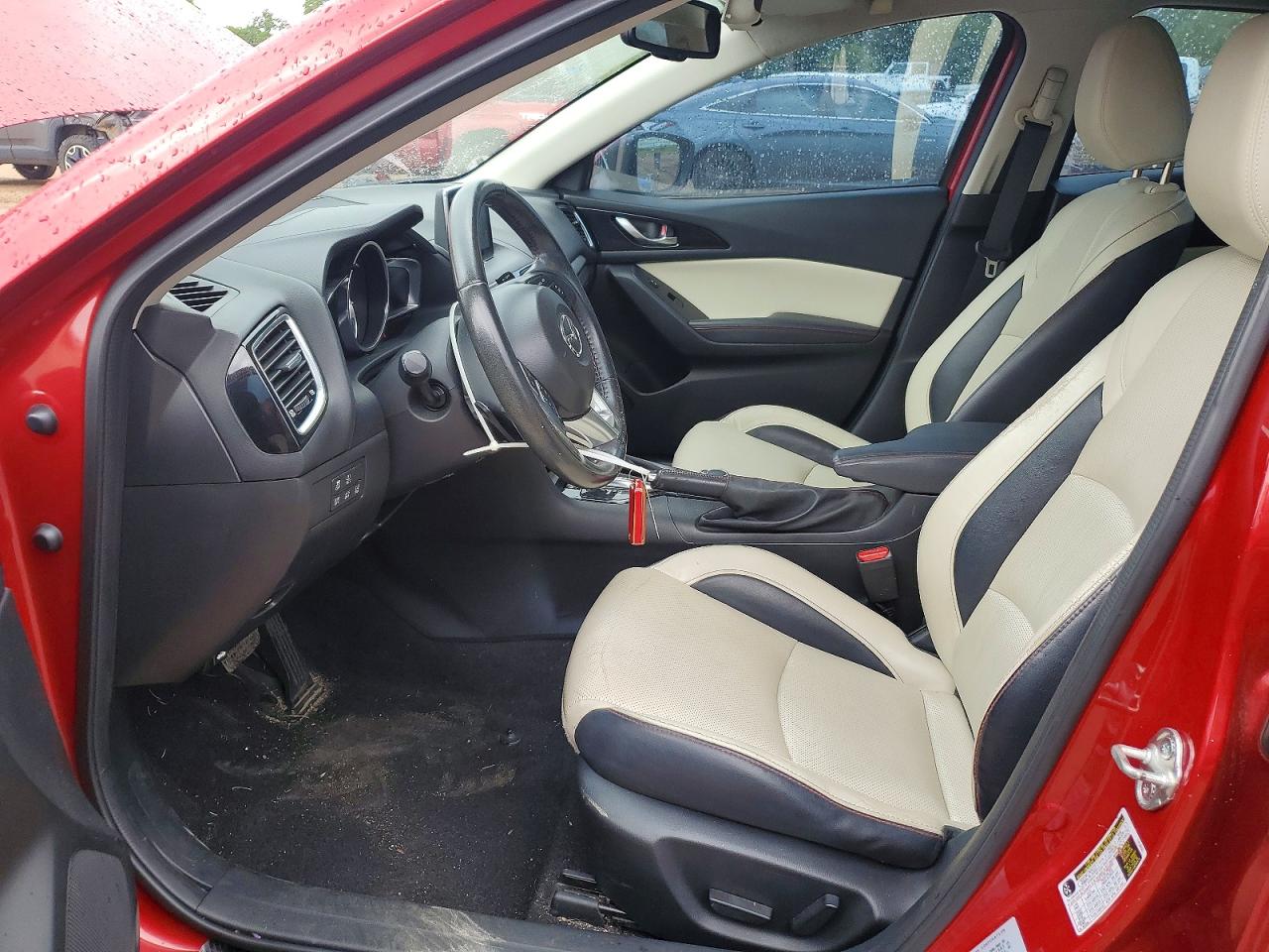 2014 Mazda 3 Grand Touring Red vin: JM1BM1W31E1209382