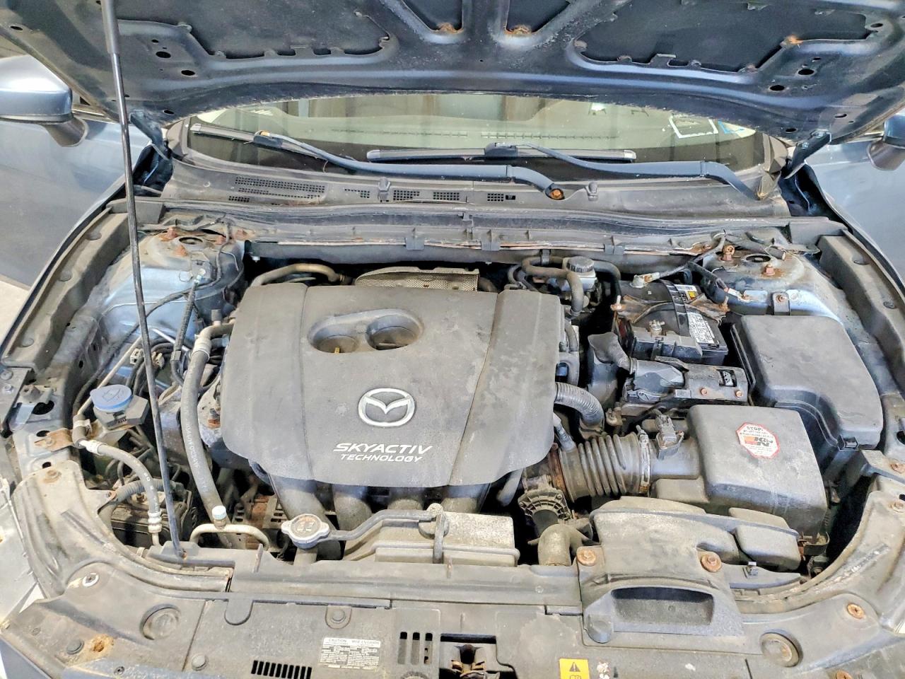 2014 Mazda 3 Grand Touring Blue vin: JM1BM1W32E1185139