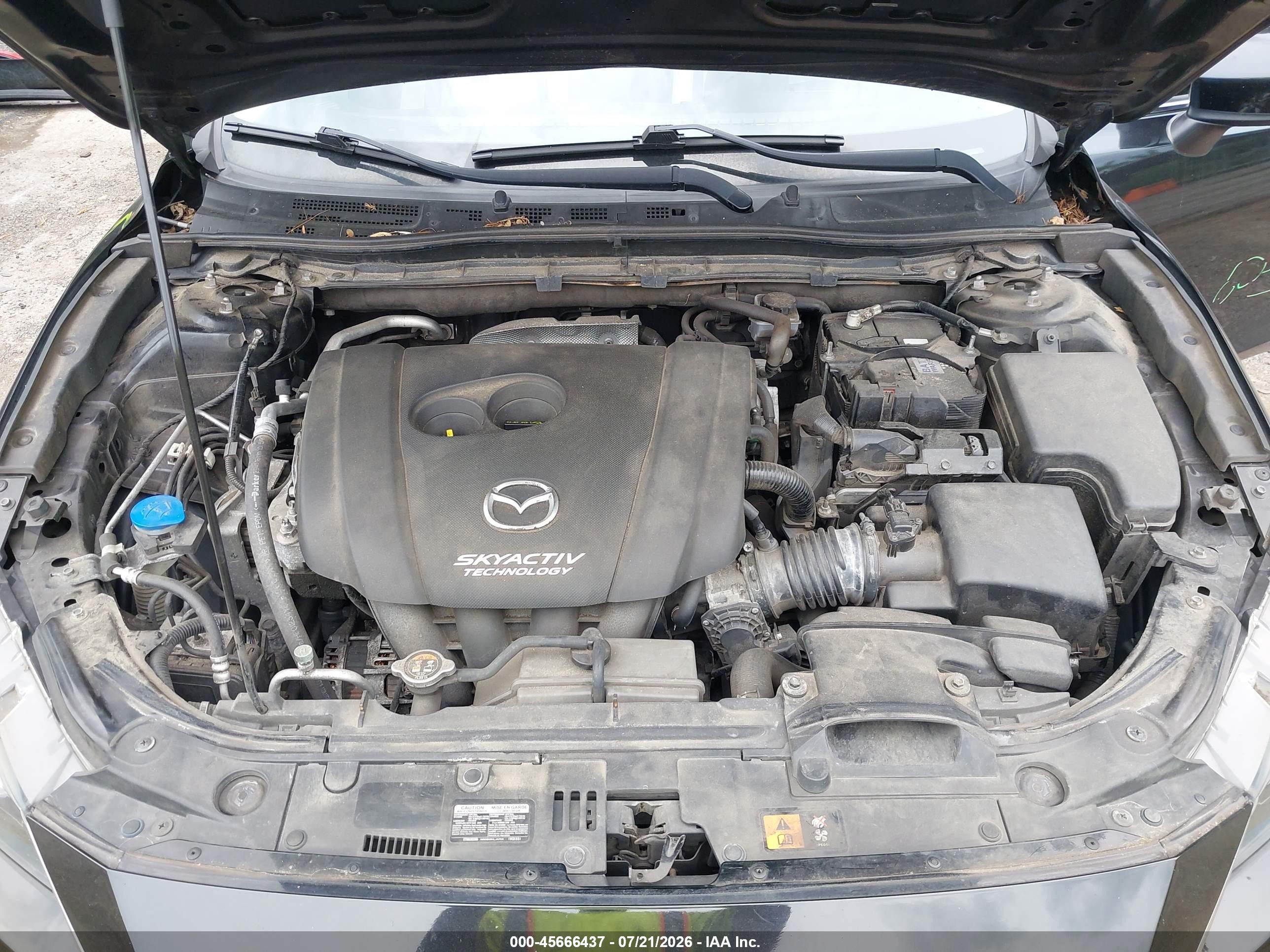 2014 Mazda Mazda3 S Grand Touring Black vin: JM1BM1W32E1193631
