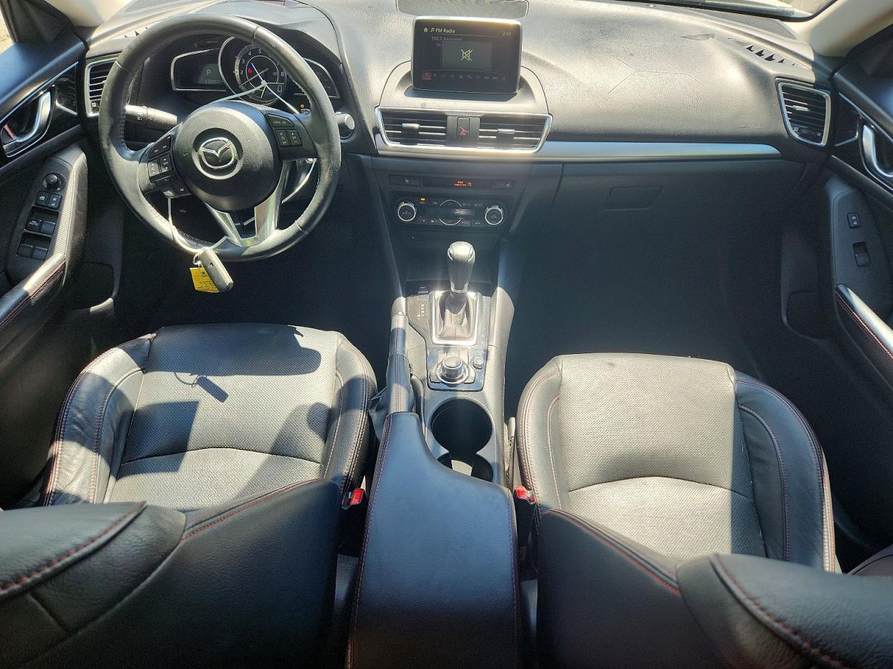 2014 Mazda 3 Grand Touring White vin: JM1BM1W33E1144874