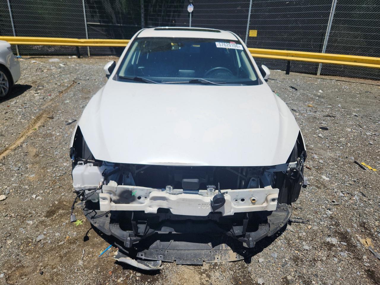2014 Mazda 3 Grand Touring White vin: JM1BM1W33E1144874