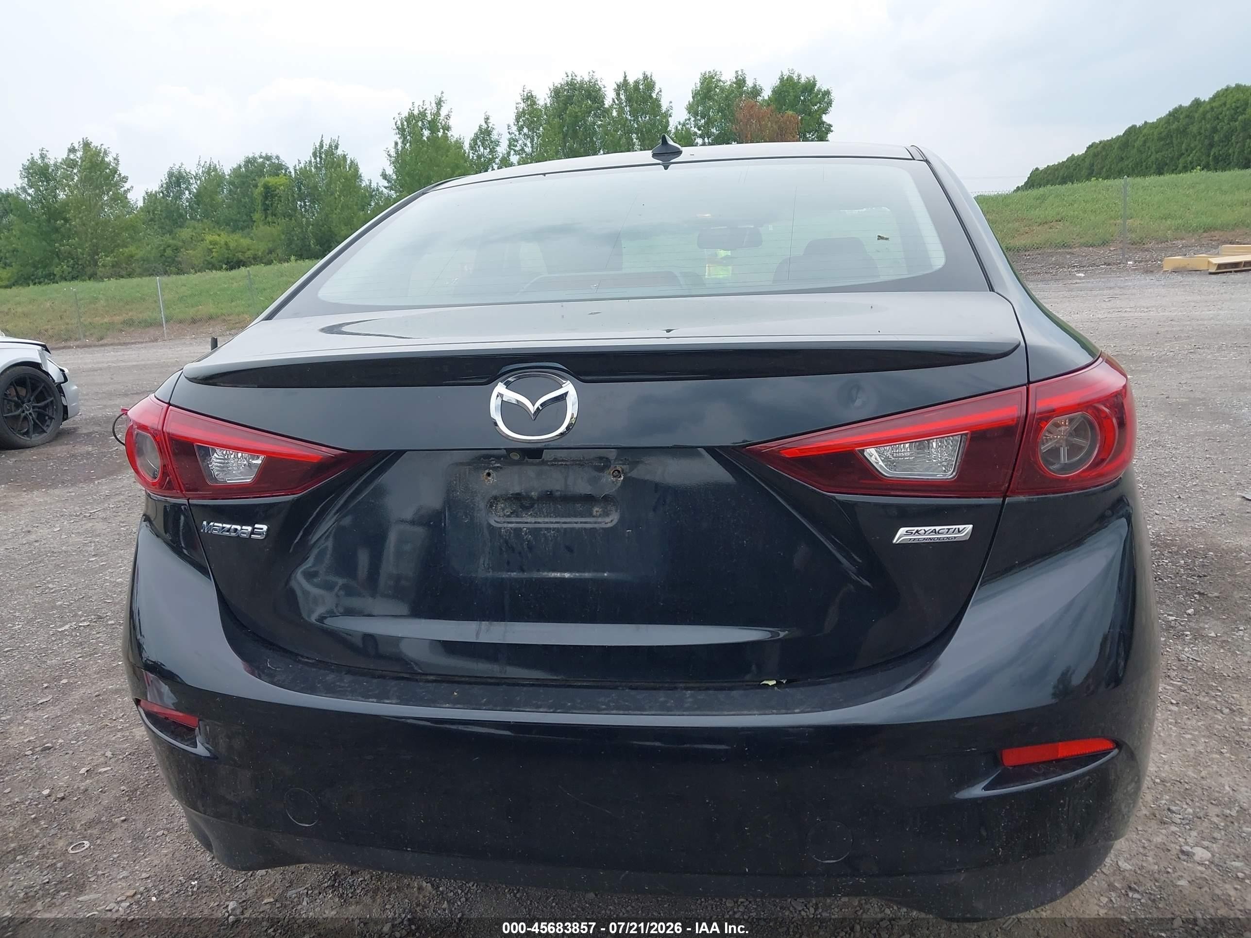 2014 Mazda Mazda3 S Grand Touring Черный vin: JM1BM1W34E1106568