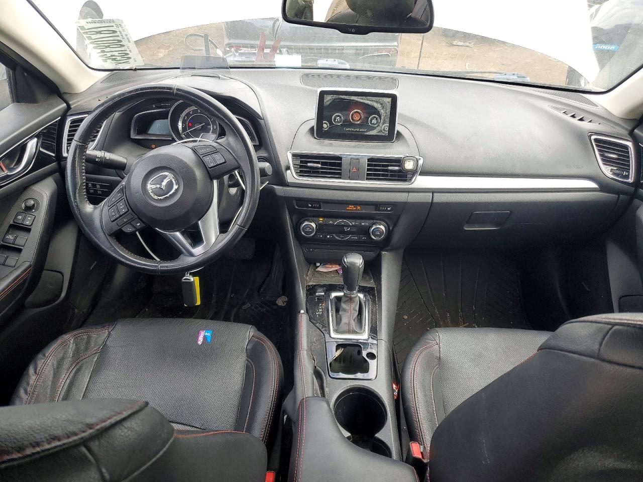 2014 Mazda 3 Grand Touring Silver vin: JM1BM1W34E1128196