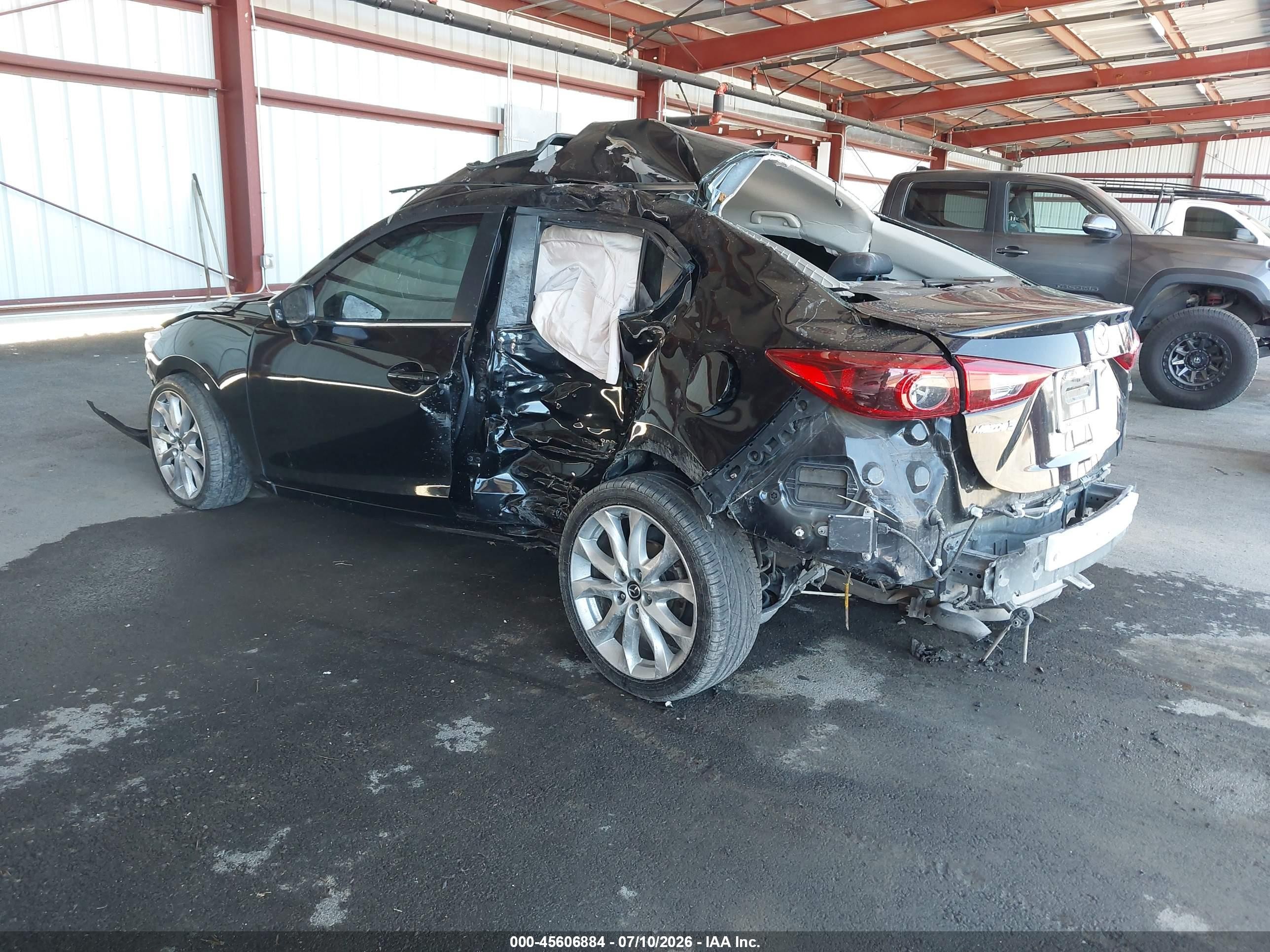 2014 Mazda Mazda3 S Grand Touring Black vin: JM1BM1W34E1202491