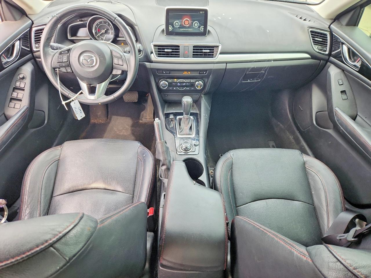 2014 Mazda 3 Grand Touring White vin: JM1BM1W36E1183183