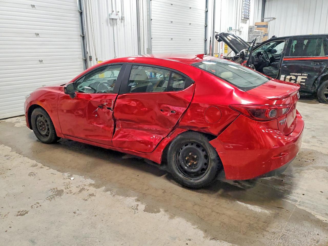 2014 Mazda 3 Grand Touring Red vin: JM1BM1W36E1210544