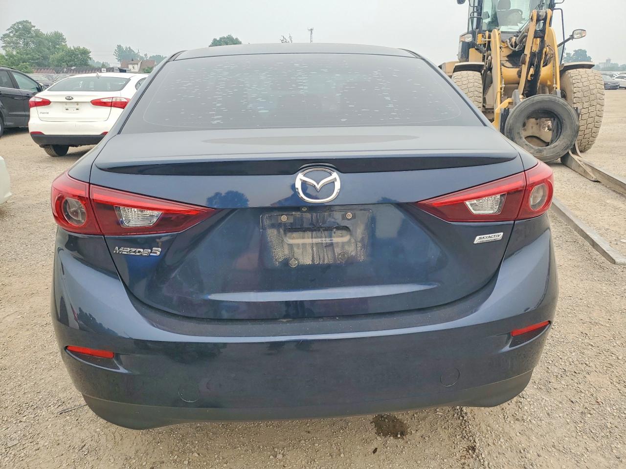 2015 Mazda 3 Grand Touring Blue vin: JM1BM1W36F1265321