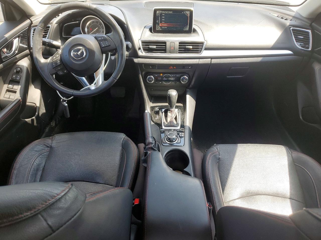 2014 Mazda 3 Grand Touring Silver vin: JM1BM1W37E1146143