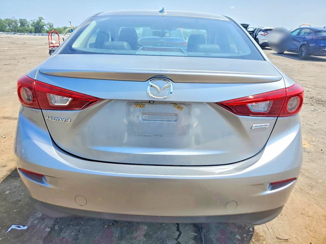 2014 Mazda 3 Grand Touring Silver vin: JM1BM1W37E1146143