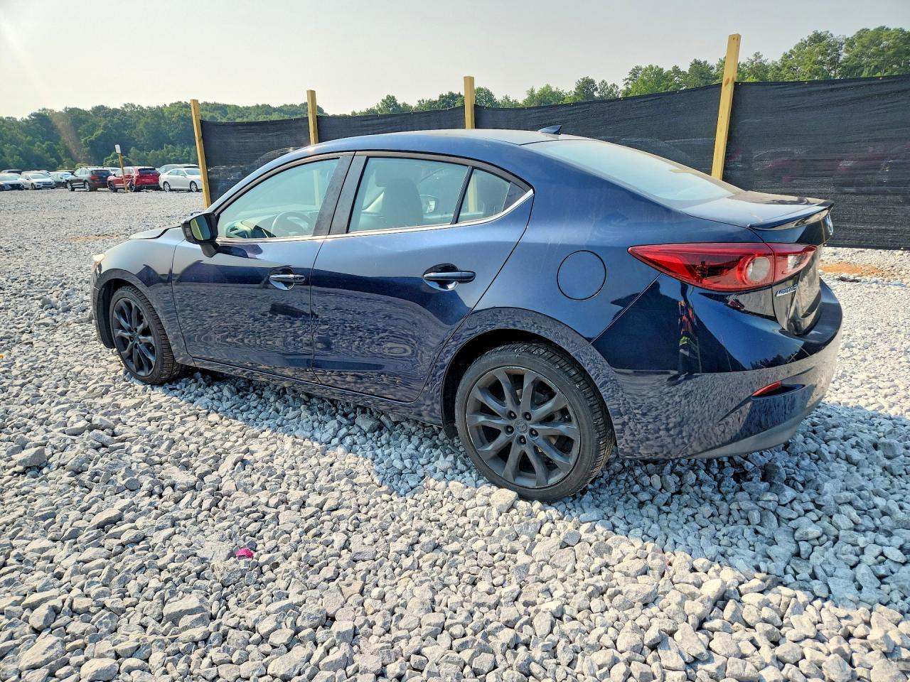 2015 Mazda 3 Grand Touring Blue vin: JM1BM1W37F1245501