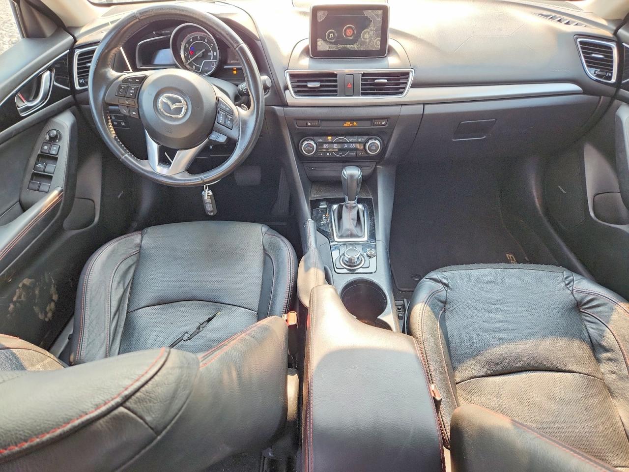 2015 Mazda 3 Grand Touring Blue vin: JM1BM1W37F1245501