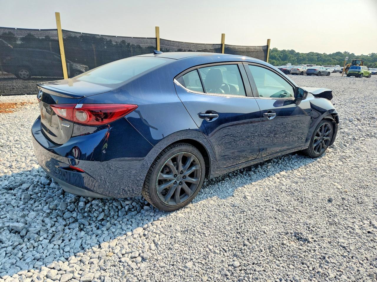 2015 Mazda 3 Grand Touring Blue vin: JM1BM1W37F1245501
