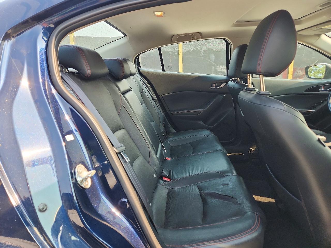 2015 Mazda 3 Grand Touring Blue vin: JM1BM1W37F1245501