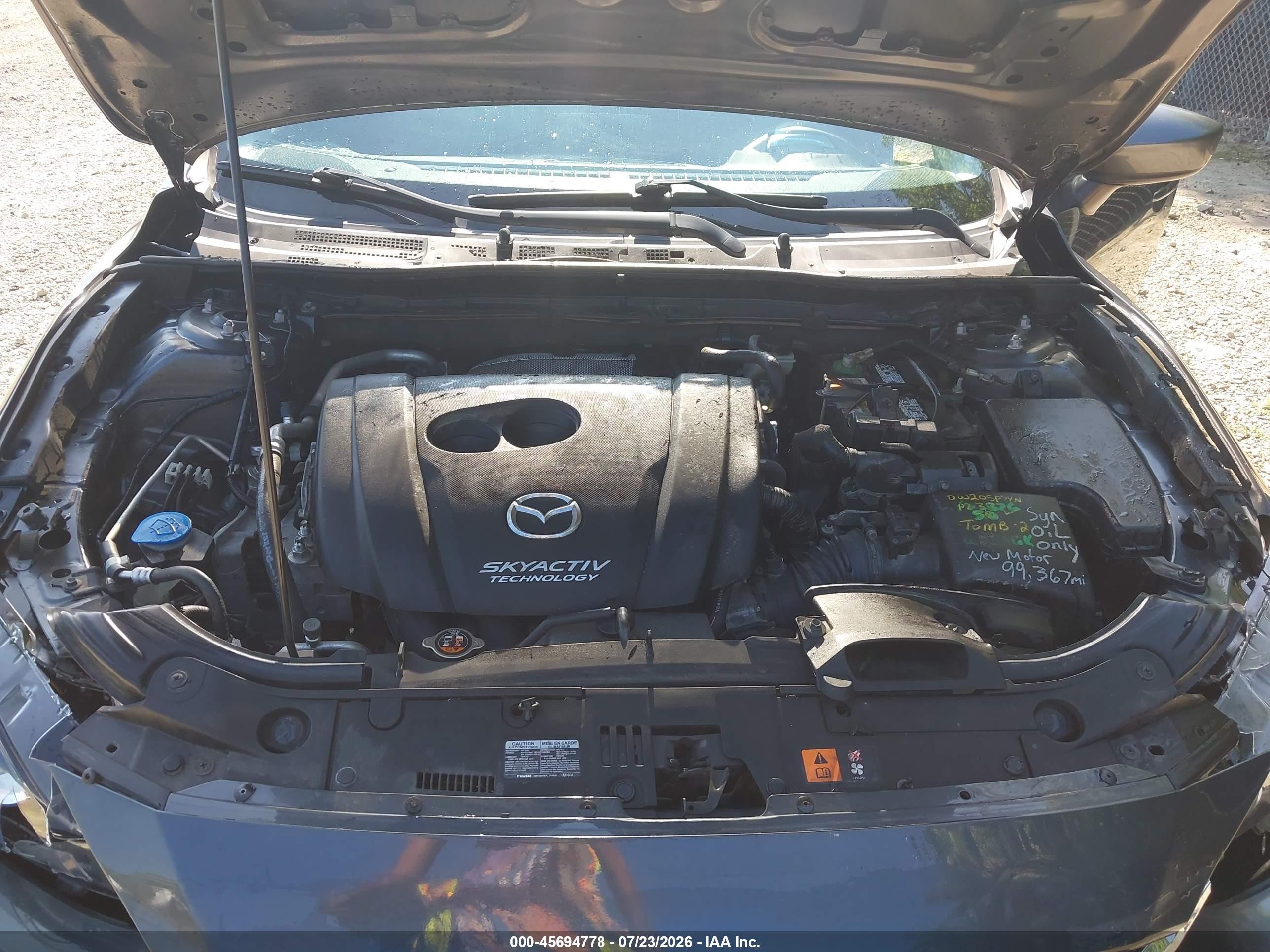 2015 Mazda Mazda3 S Grand Touring Черный vin: JM1BM1W38F1222390