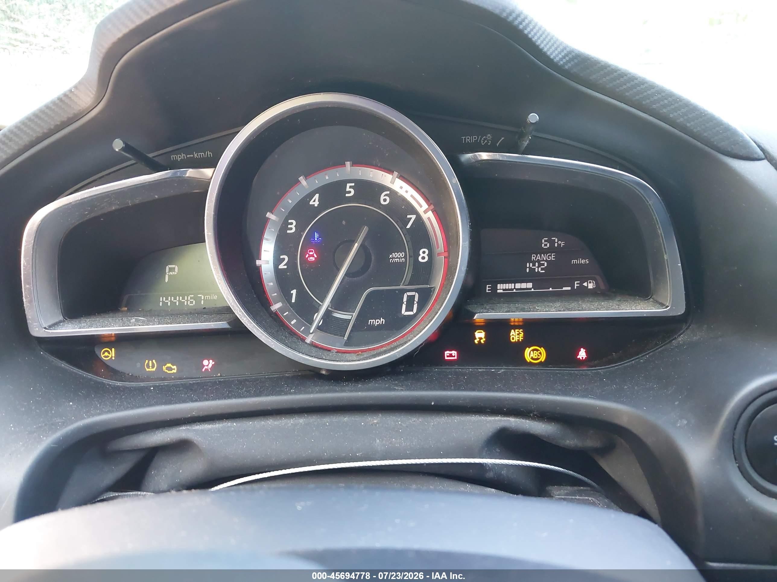 2015 Mazda Mazda3 S Grand Touring Черный vin: JM1BM1W38F1222390