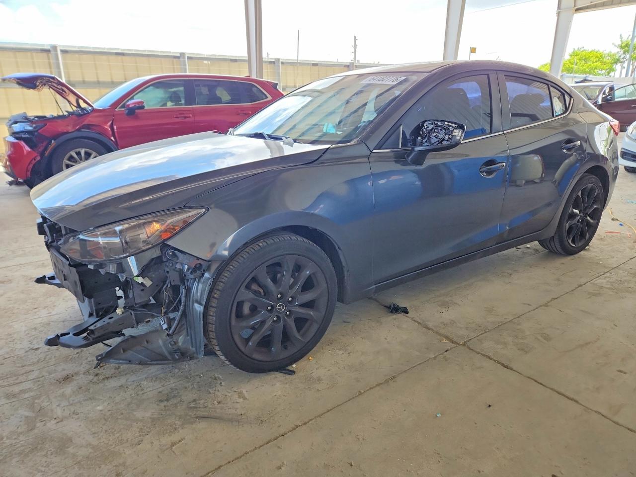 2015 Mazda 3 Grand Touring Серый vin: JM1BM1W38F1239268