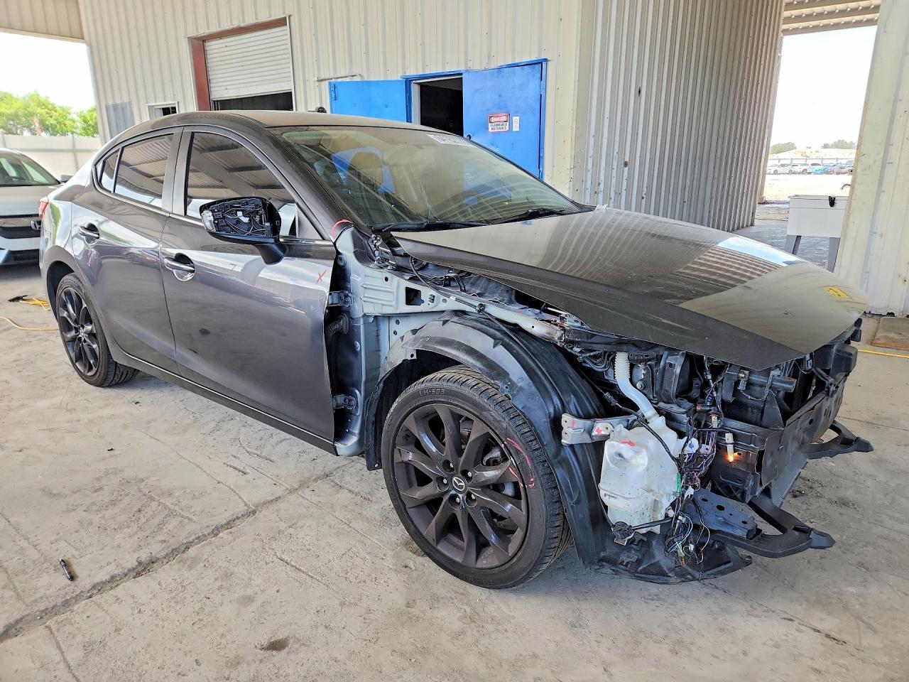 2015 Mazda 3 Grand Touring Серый vin: JM1BM1W38F1239268