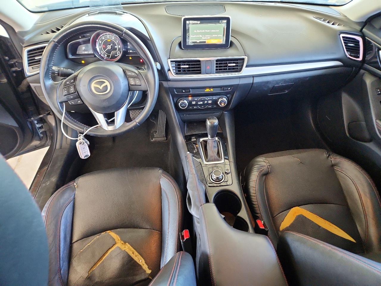 2015 Mazda 3 Grand Touring Серый vin: JM1BM1W38F1239268