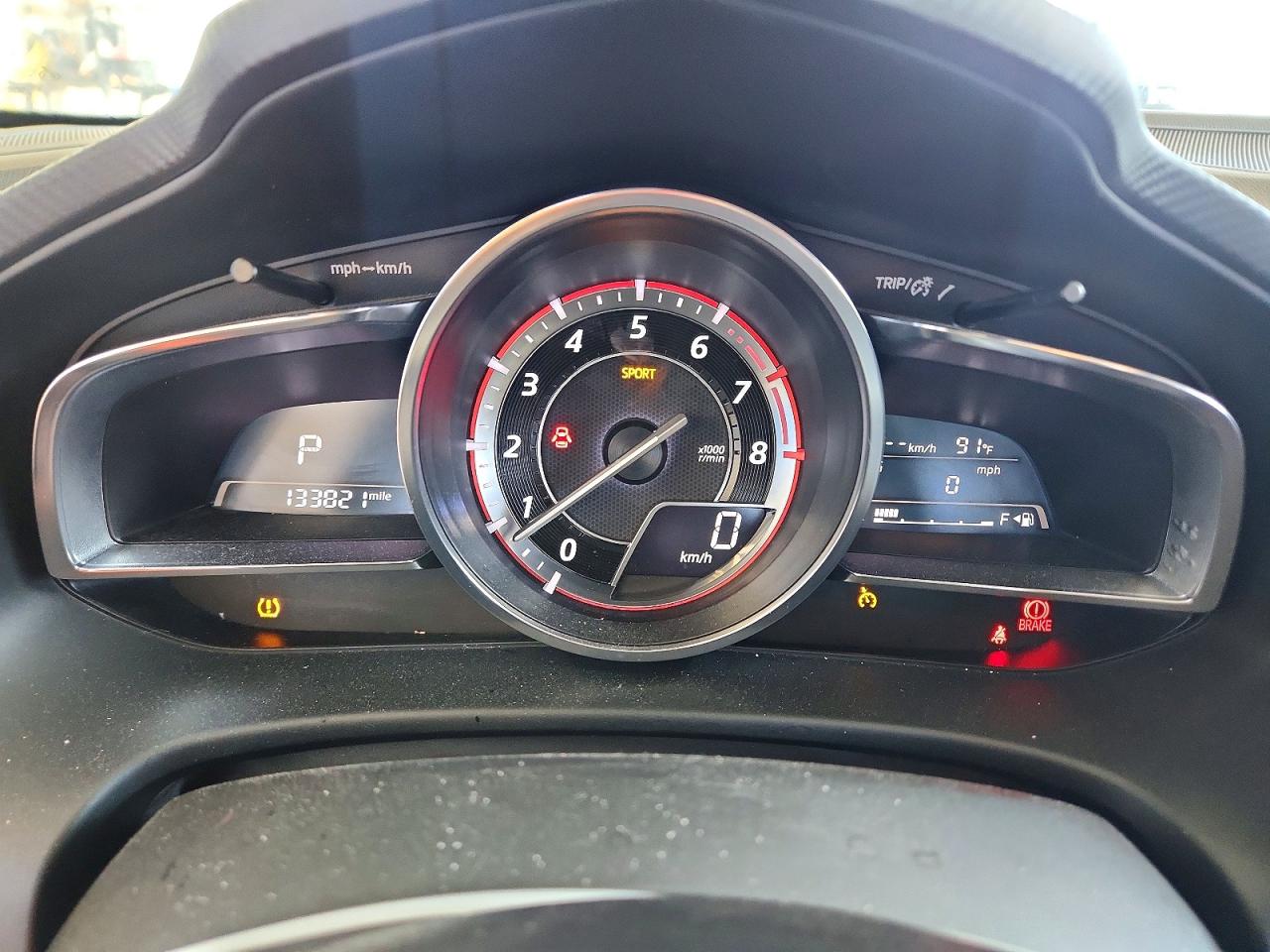 2015 Mazda 3 Grand Touring Серый vin: JM1BM1W38F1239268