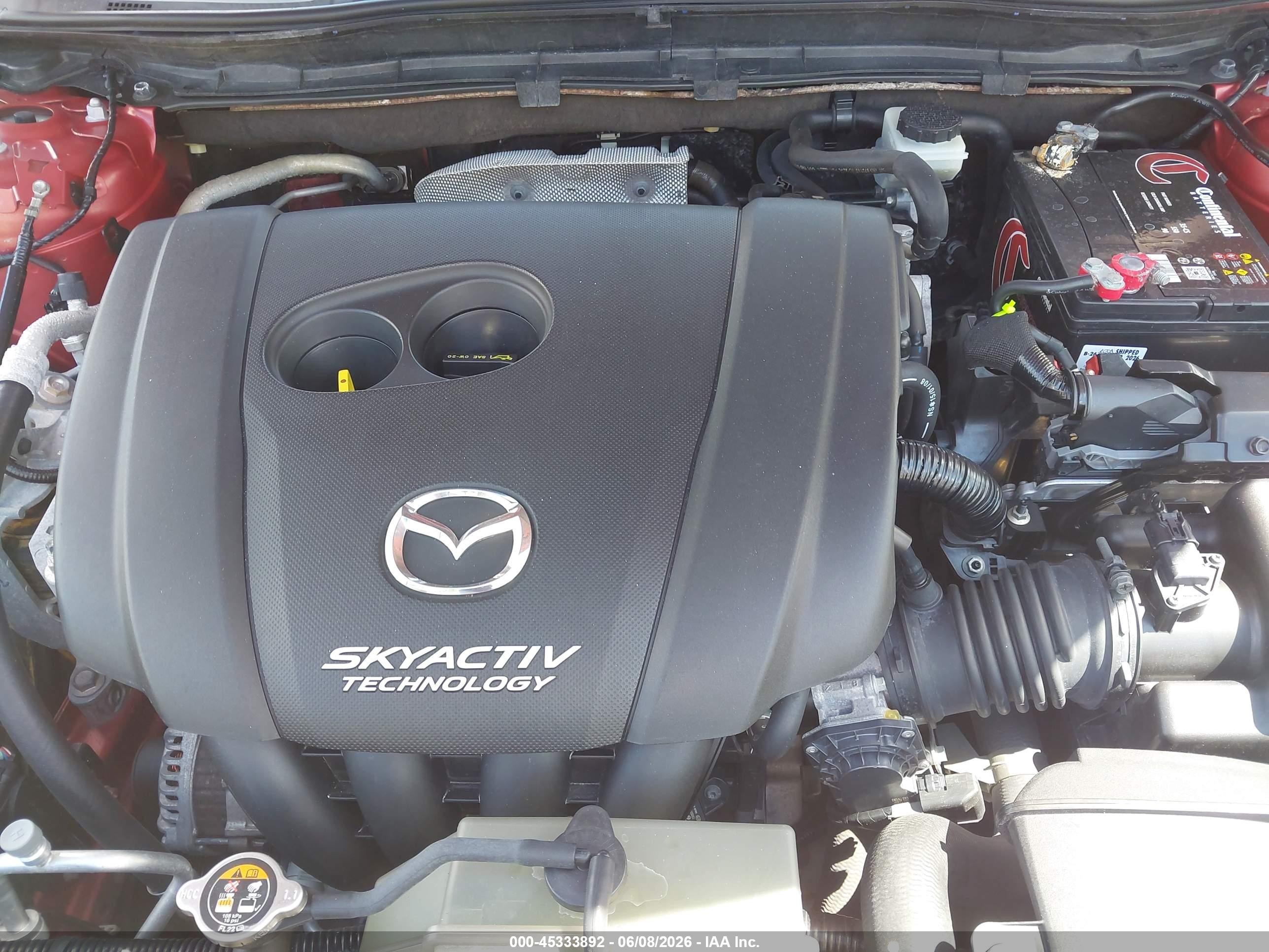 2015 Mazda Mazda3 S Grand Touring Красный vin: JM1BM1W38F1268088