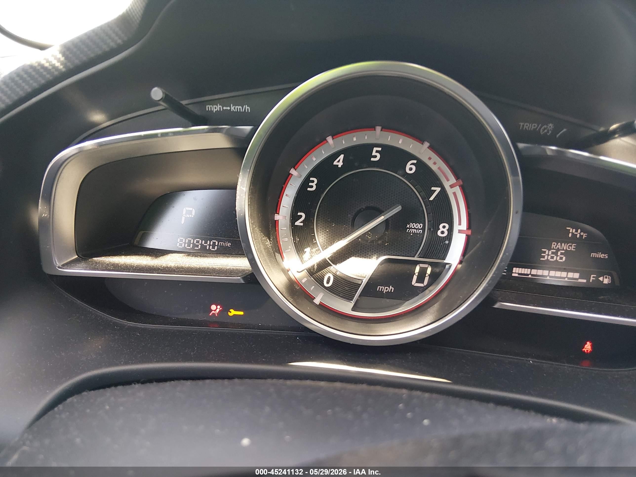 2014 Mazda Mazda3 S Grand Touring Серый vin: JM1BM1W39E1178320