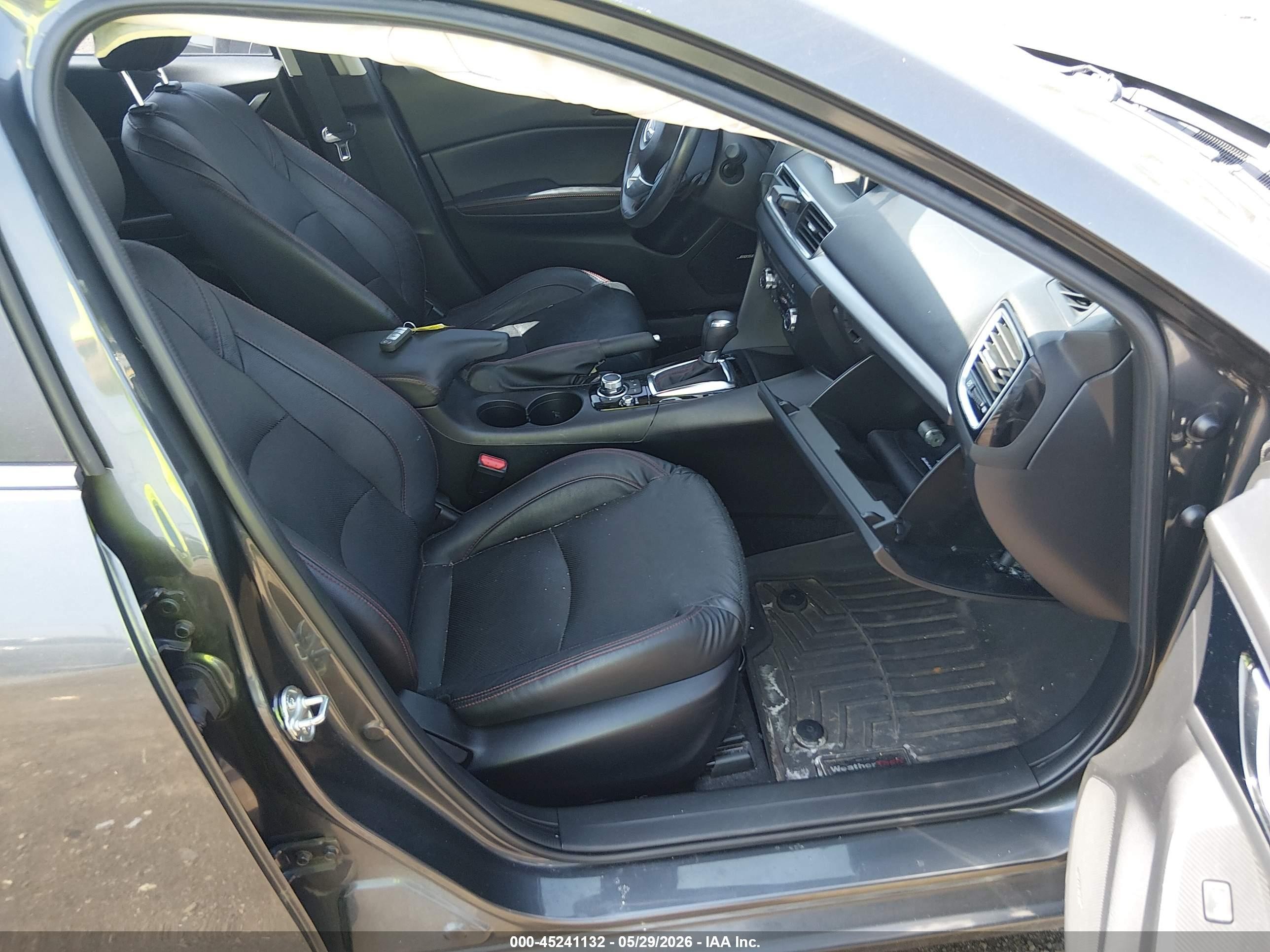 2014 Mazda Mazda3 S Grand Touring Серый vin: JM1BM1W39E1178320