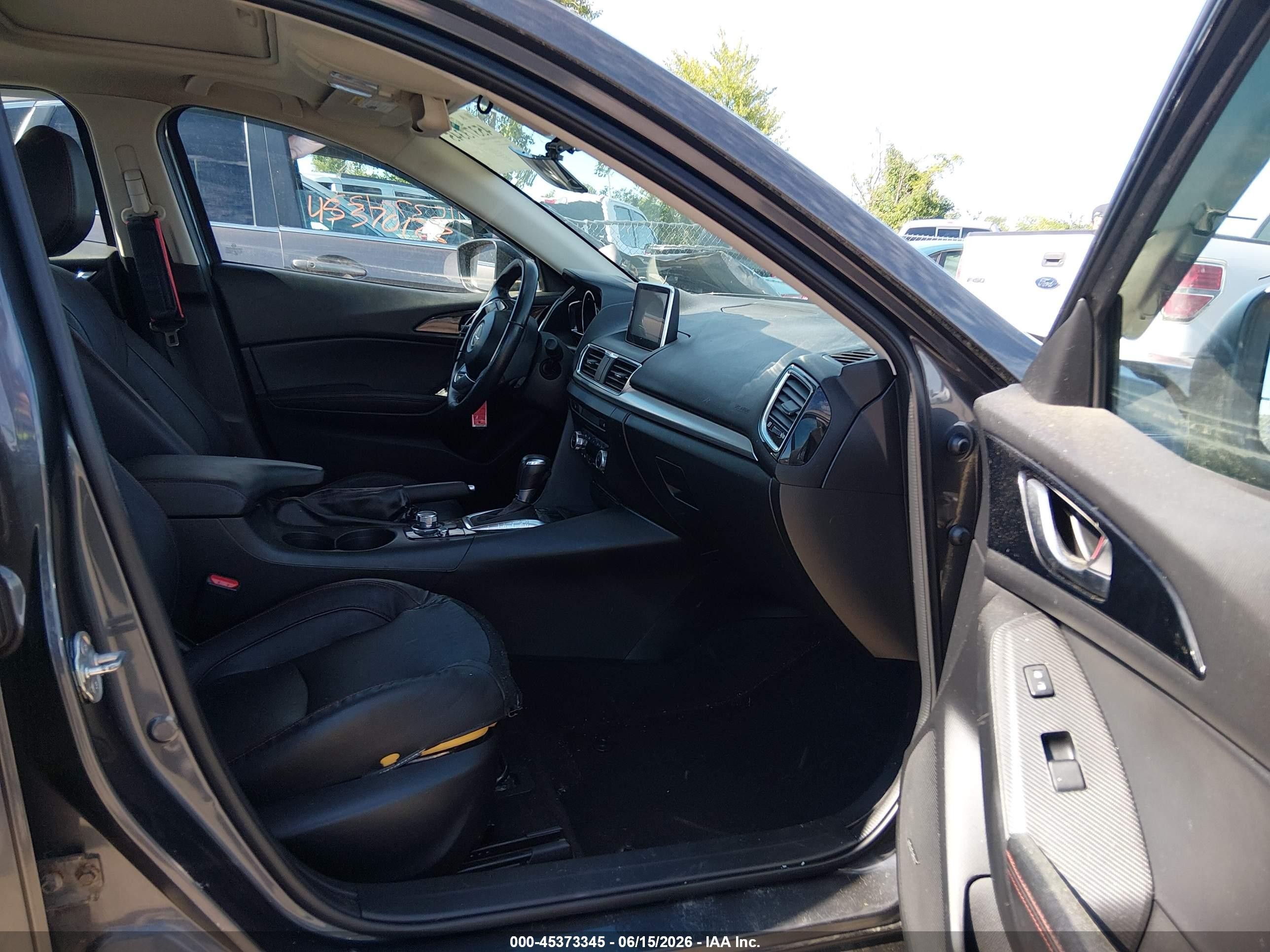 2014 Mazda Mazda3 S Grand Touring Gray vin: JM1BM1W3XE1127411