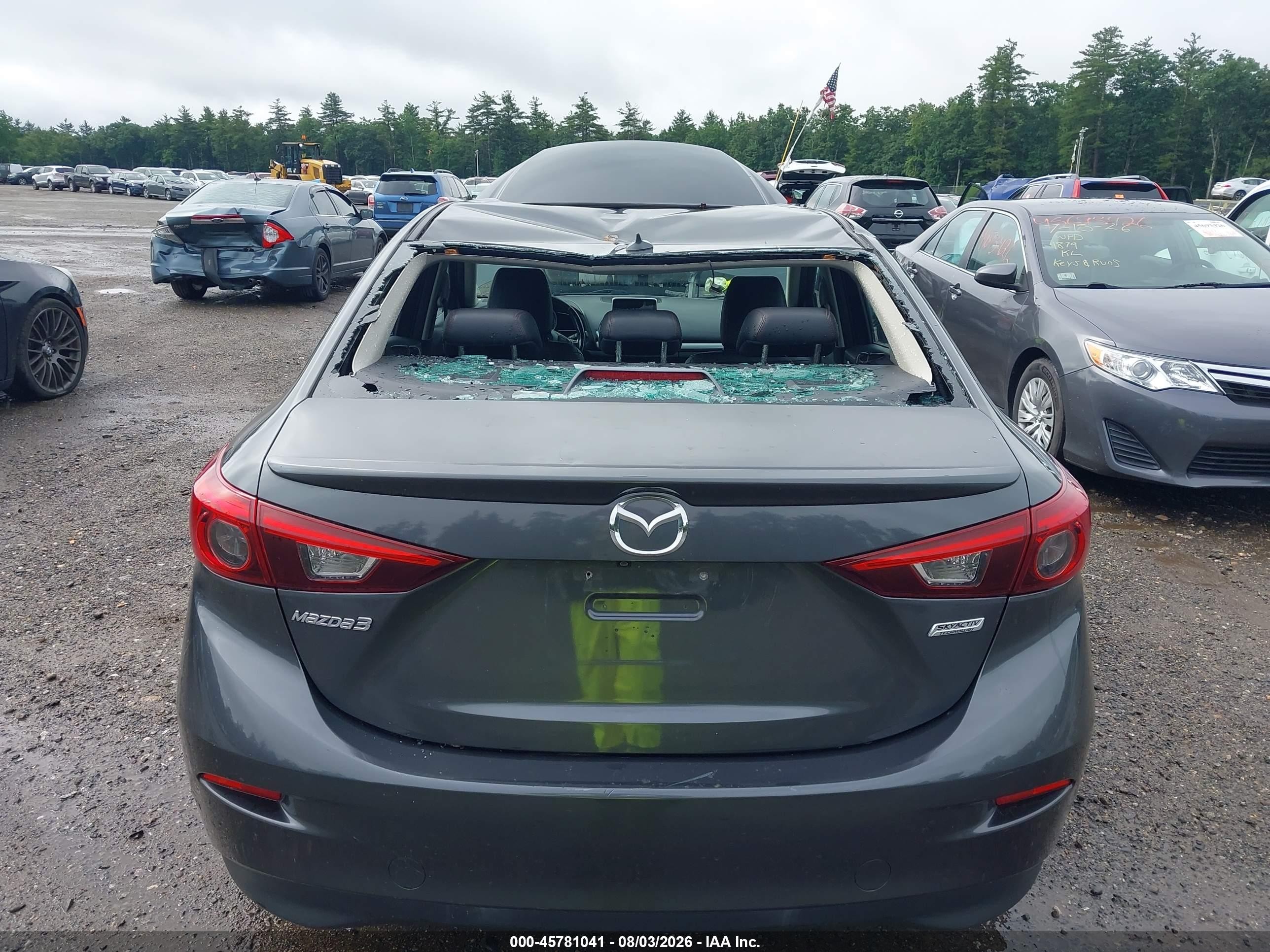 2014 Mazda Mazda3 S Grand Touring Gray vin: JM1BM1W3XE1191092