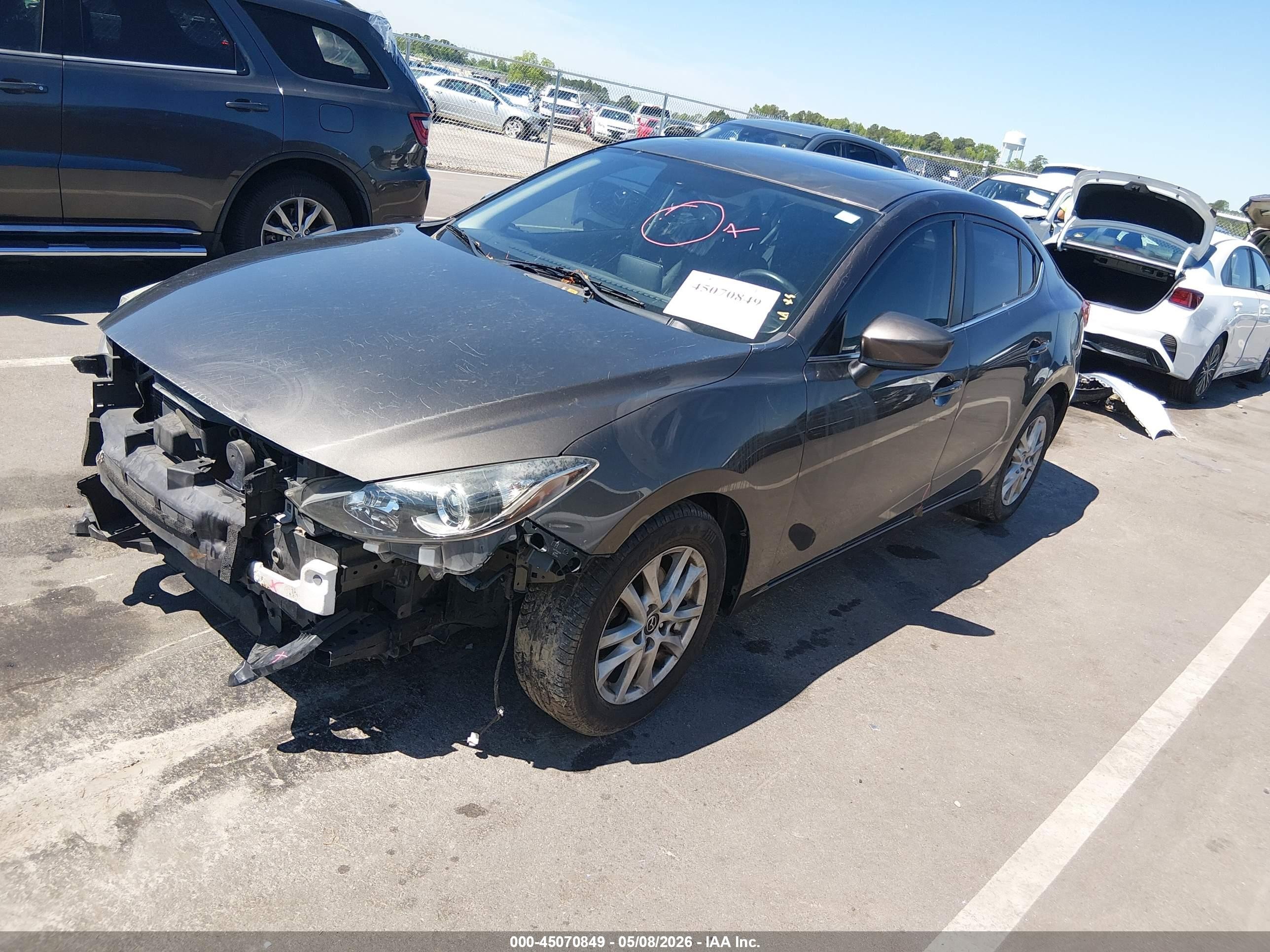 2014 Mazda Mazda3 I Grand Touring Black vin: JM1BM1W70E1116467