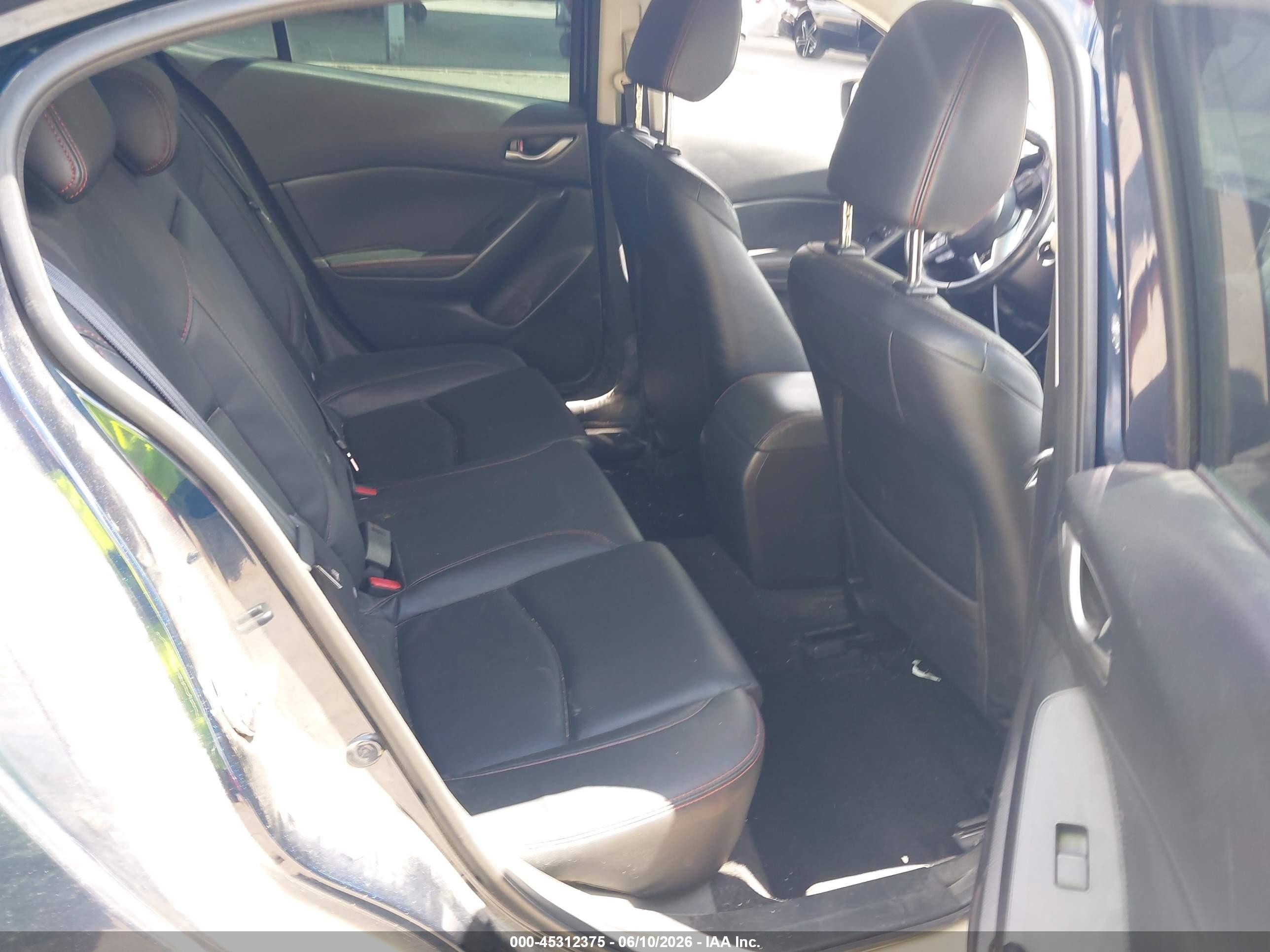 2014 Mazda Mazda3 I Grand Touring Синий vin: JM1BM1W70E1160517