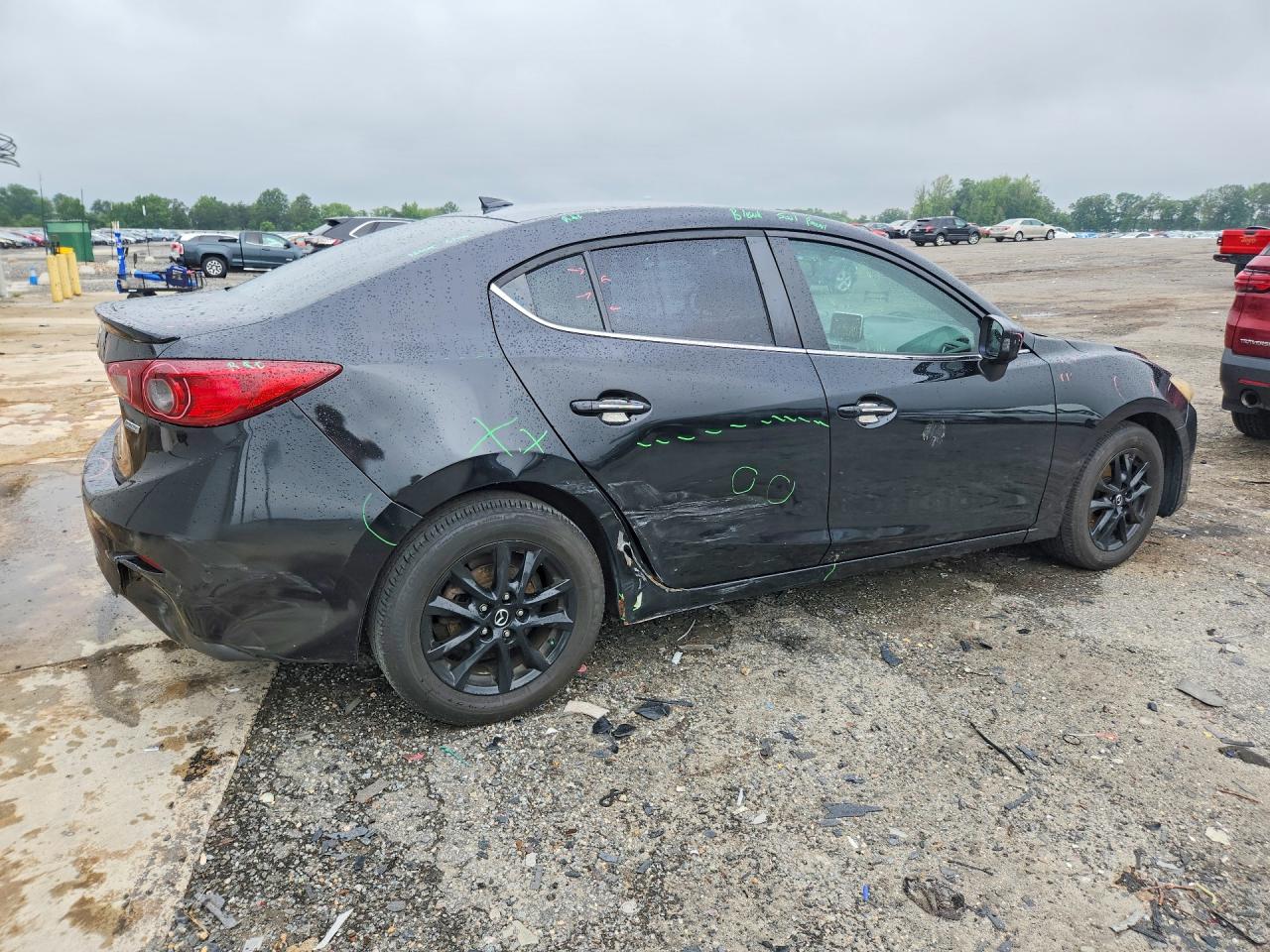 2014 Mazda 3 Grand Touring Black vin: JM1BM1W70E1209358