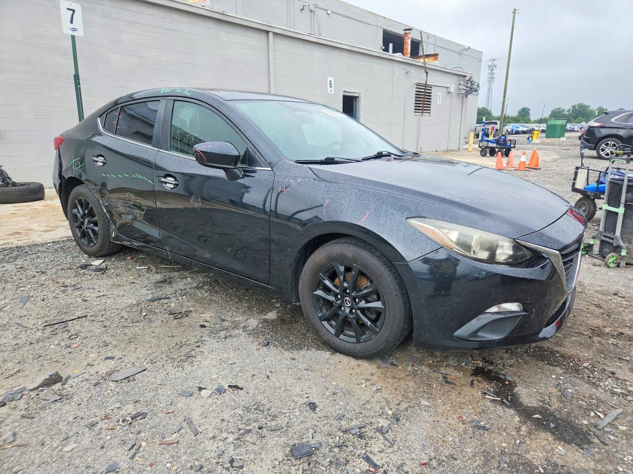 2014 Mazda 3 Grand Touring Black vin: JM1BM1W70E1209358