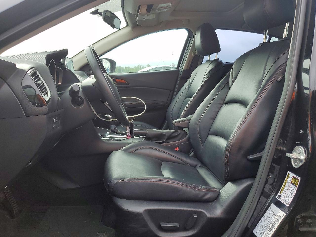 2014 Mazda 3 Grand Touring Black vin: JM1BM1W70E1209358