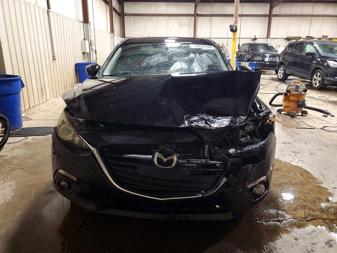 2015 Mazda 3 Grand Touring Black vin: JM1BM1W70F1227070