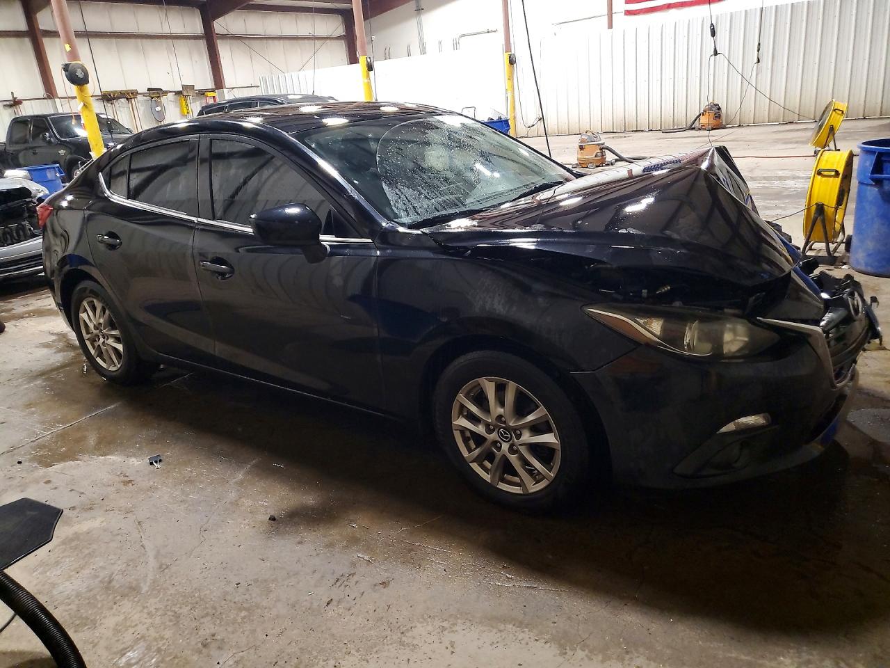 2015 Mazda 3 Grand Touring Black vin: JM1BM1W70F1227070