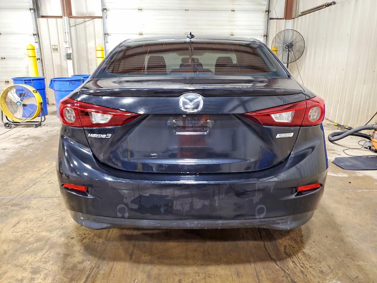 2015 Mazda 3 Grand Touring Black vin: JM1BM1W70F1227070