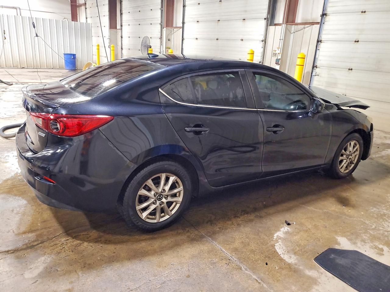 2015 Mazda 3 Grand Touring Black vin: JM1BM1W70F1227070