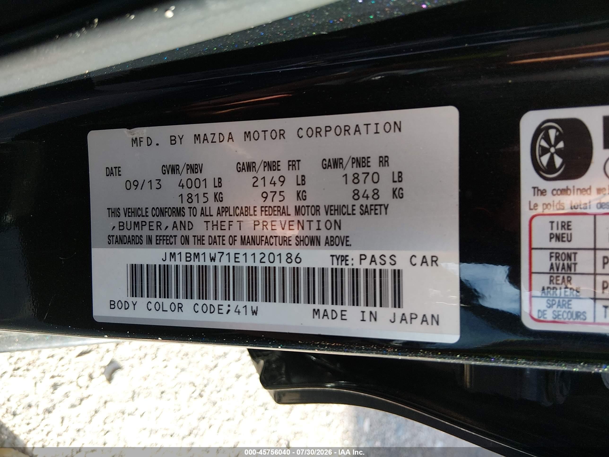2014 Mazda Mazda3 I Grand Touring Черный vin: JM1BM1W71E1120186