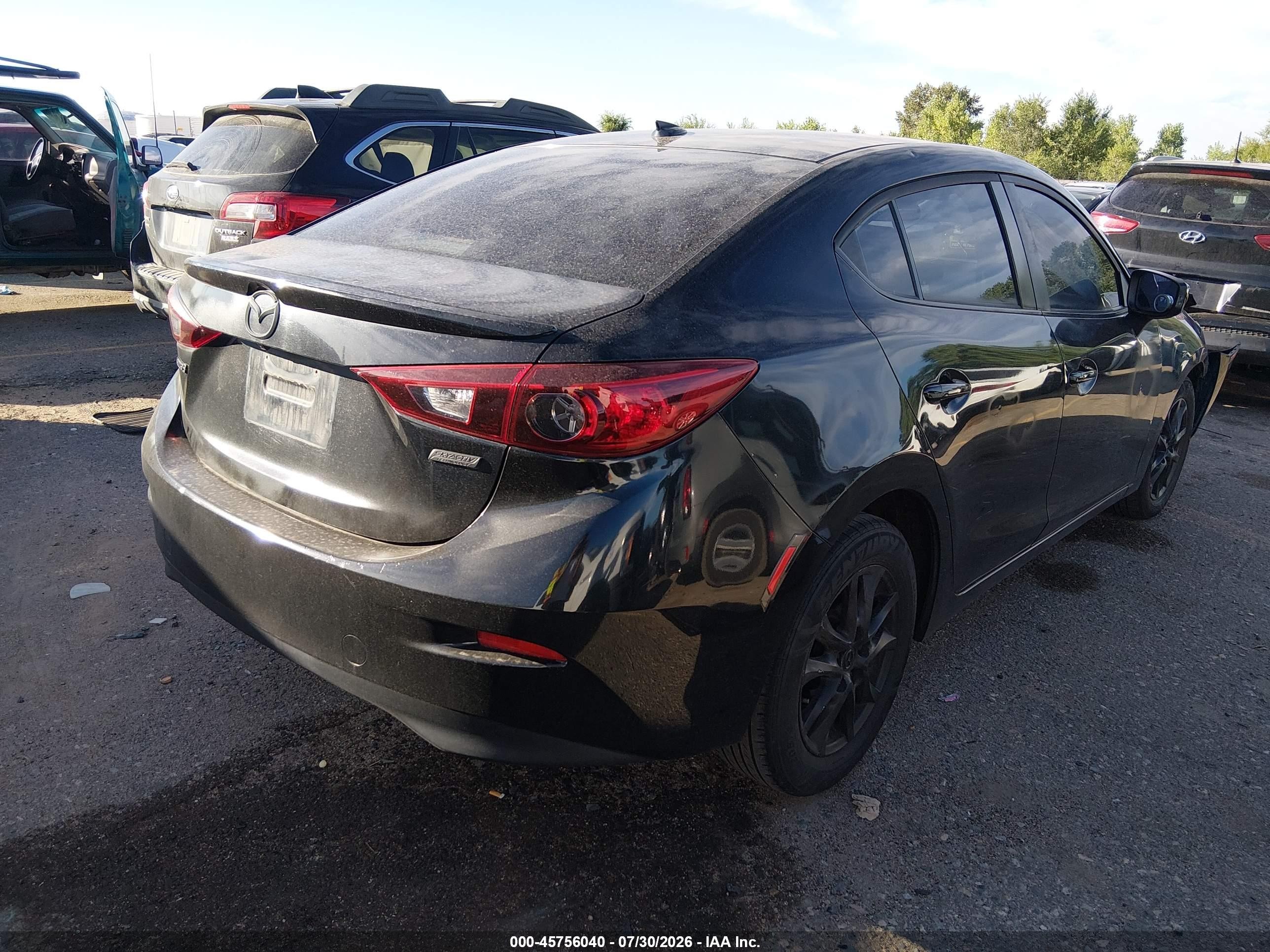 2014 Mazda Mazda3 I Grand Touring Черный vin: JM1BM1W71E1120186