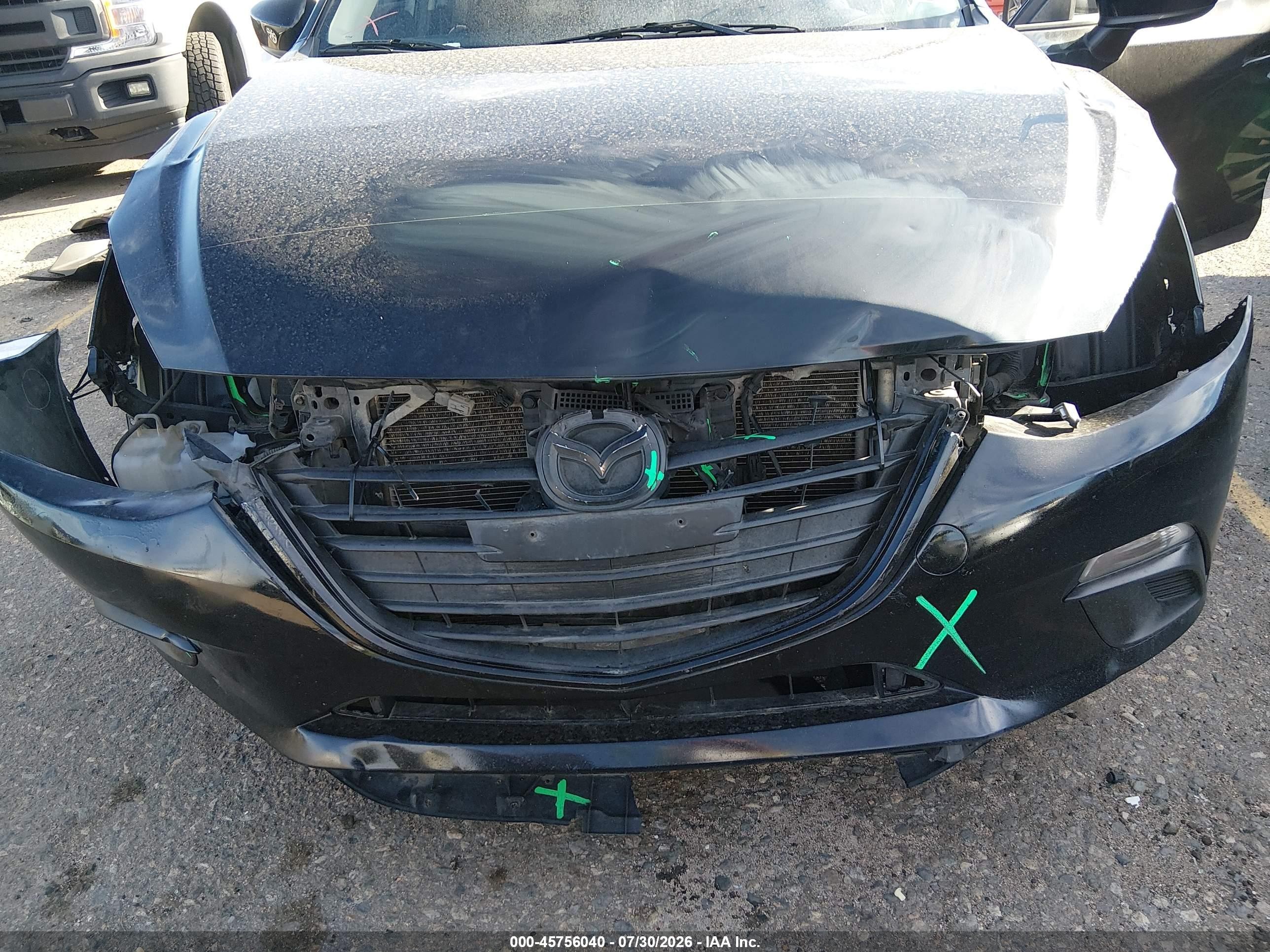 2014 Mazda Mazda3 I Grand Touring Черный vin: JM1BM1W71E1120186